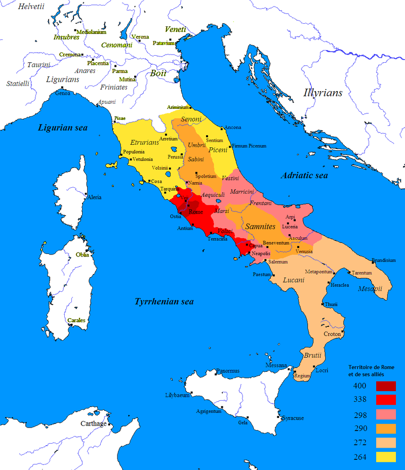 Mapa miasta Rzymu